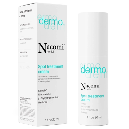 Nacomi - Dermo - Spot Treatment Cream - Krém k lokální léčbě nedokonalostí - 30 ml
