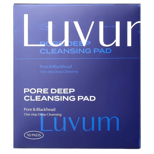 Luvum - Pore Deep Cleansing Pad - Intenzivně čistící polštářky na obličej - 10x10ml