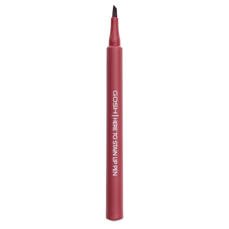 GOSH - Here To Stain Lip Pen - Dlouhotrvající konturovací tužka na rty ve fixu - 010 Berry Stain - 1 ml