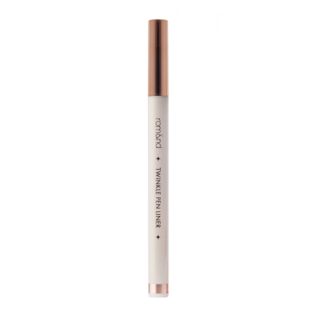 Rom&nd - Twinkle Pen Liner - Třpytivé oční linky v peru - 03 Rosy Sparkle - 0,5 g