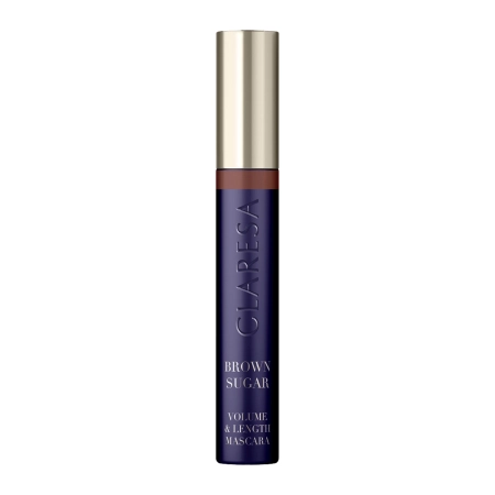Claresa - Brown Sugar Volume & Lenght Mascara - Hnědá řasenka pro objem a délku - 10 g