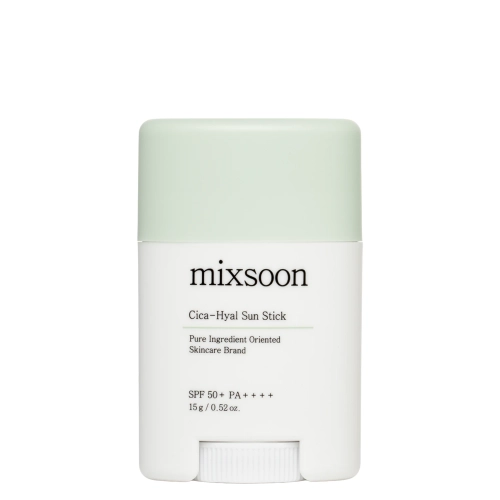 Mixsoon - Cica Hyal Sunstick SPF50+ PA++++ - Hydratačně-zklidňující opalovací krém ve sticku - 15 g