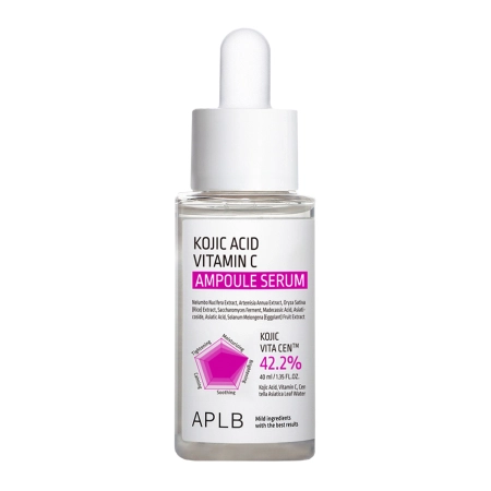 APLB - Kojic Acid Vitamin C Ampoule Serum - Revitalizační sérum na obličej - 40 ml