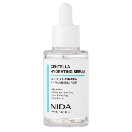 NIDA - Centella Hydrating Serum - Hydratační a zklidňující sérum na obličej - 50 ml