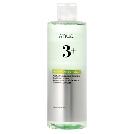 Anua - Azelaic Acid 3 Cica Skin Clarifying Toner - Tonikum pro redukci nedokonalostí - 250 ml