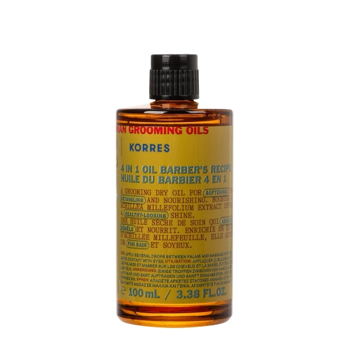 Korres - Achillea Men Athenian Grooming Dry Oil 4in 1for Hair & Beard - Olej na vousy a vlasy - 100 ml