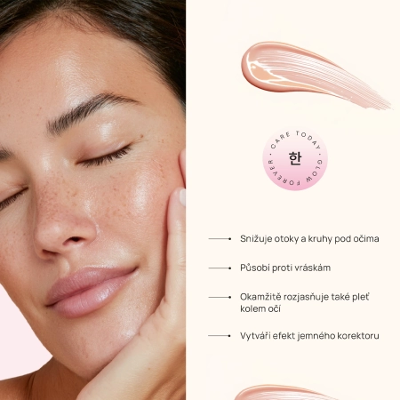 HanGlow - Darkless - Pink BB Eye Cream - Krém-Korektor pod oči - 15 ml