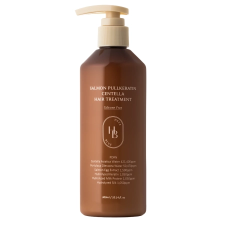 HEVEBLUE - Salmon PullKeratin Centella Hair Treatment - Regenerační kondicionér na vlasy - 300 ml