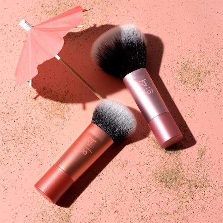 Real Techniques - Mini Brush Duo - Sada štětců na make-up v mini verzi