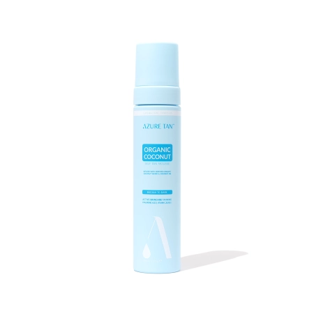 Azure Tan - Organic Coconut Self Tan Mousse - Samoopalovací pěna na tělo - Medium to Dark - 200 ml