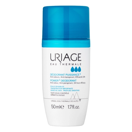 Uriage - Deodorant Puissance - Roll-on antiperspirant - 50 ml