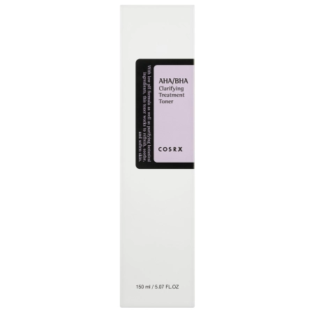 COSRX - AHA/BHA Clarifying Treatment Toner - Tonikum na obličej s AHA a BHA kyselinami - 150 ml