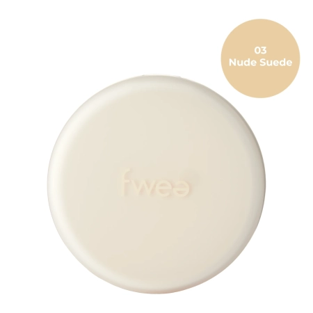 Fwee - Cushion Suede SPF50+ PA+++ - Hydratační make-up v polštářku - 03 Nude Suede - 15 g