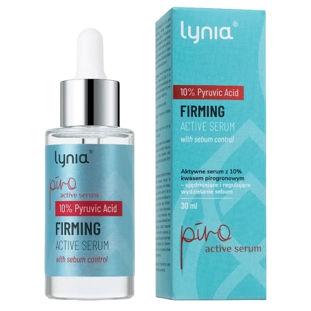 Lynia - PIRO Aktivní sérum s 10% kyselinou pyrohroznovou - Zpevňující a seboregulační – 30 ml