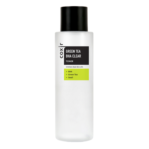 Coxir - Green Tea BHA Clear Toner - Pleťové tonikum s betainem a salicylátem - 150 ml