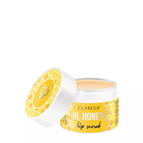 Claresa - Hi, Honey! - Medový peeling na rty - 15 g