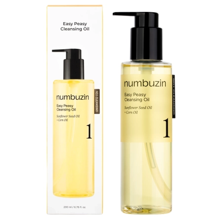 Numbuzin - No.1 - Easy Peasy Cleansing Oil - Odličovací olej na obličej - 200 ml