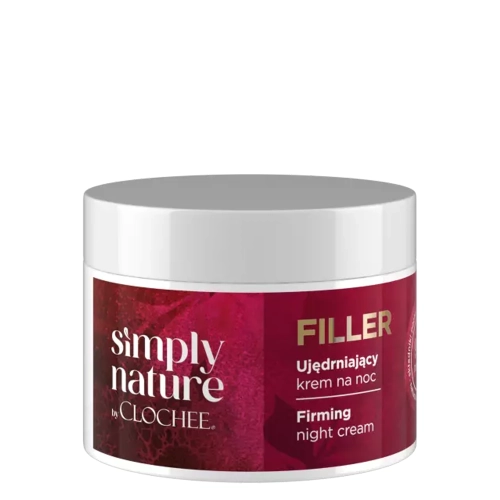 Clochee - Simply Nature Filler - Zpevňující noční krém - 50 ml
