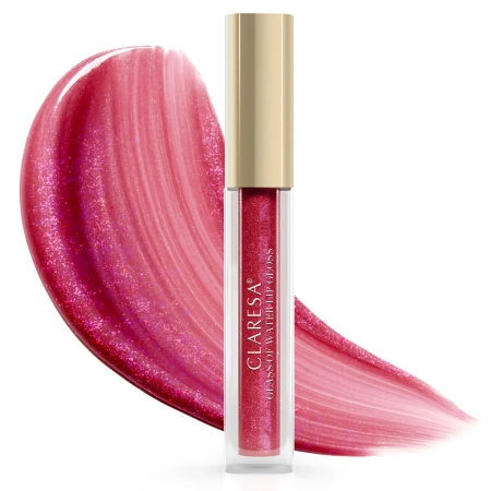 Claresa - Glass Of Water Lip Gloss - Lesk na rty s efektem skla - Berry Splash - 05 - 2 g