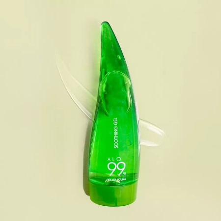 Holika Holika - Aloe 99% Soothing Gel - Zklidňující gel na obličej i tělo s 99% aloe vera - 55 ml