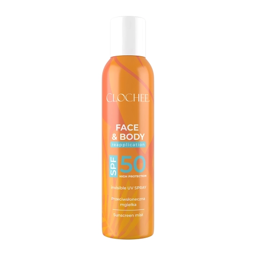 Clochee - Face & Body - Opalovací sprej SPF 50 - 150 ml