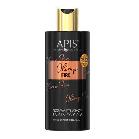 Apis - Olimp Fire - Shine Effect Body Balm - Rozjasňující tělový balzám - 300 ml