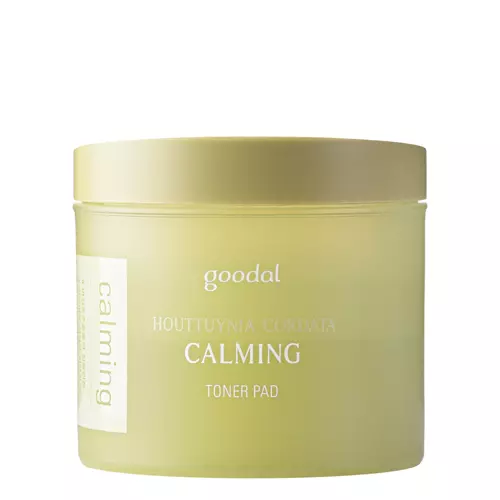 Goodal - Houttuynia Cordata Calming Toner Pad - Zklidňující tampony na obličej - 70 ks
