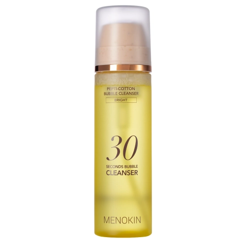 MENOKIN - 30 Seconds Bubble Cleanser Bright - Rozjasňující pěna na čištění obličeje - 150 ml