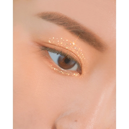 Unleashia - Get Loose Glitter Gel - 3 Gold Obsessor - Gelové třpytky na obličej a tělo - 4 g
