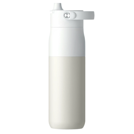 LARQ - Bottle PureVis 2 - Inteligentní, samočistící filtrační lahev, UV-C světlo - Granite White - Objem: 680 ml