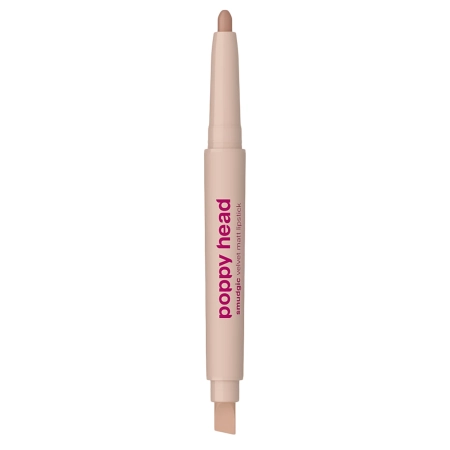 Poppy Head - Smudgic Velvet Matt Lipstick - Matná rtěnka v tužce - 02 Spellbound Nude - 0,85 g