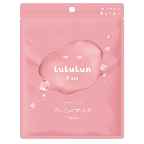 LuLuLun - Pure Everys Sheet Mask - Sada hydratačních plátýnkových masek - 7 ks