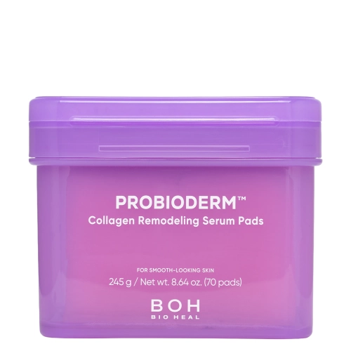 BIOHEAL BOH - Probioderm Collagen Remodeling Serum Pads - Hydratační kosmetické tampony na obličej - 70 ks/245 g