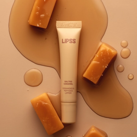 LIPSS - Lipper Lip Gloss - Lesk na rty - Salted Caramel - 9 ml 