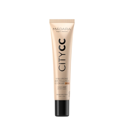 Madara - City CC CityCC Hyaluronic Anti-Pollution SPF15 - CC krém s filtrem - 01 Light Beige - 40 ml