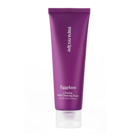 Papa Recipe - Eggplant Clearing Mild Cleansing Foam - Čisticí pěna na obličej - 120 ml