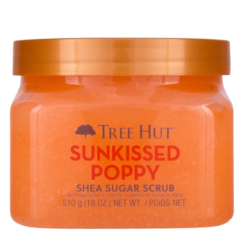 Tree Hut - Shea Sugar Scrub Sunkissed Poppy - Cukrový tělový peeling - 510 g