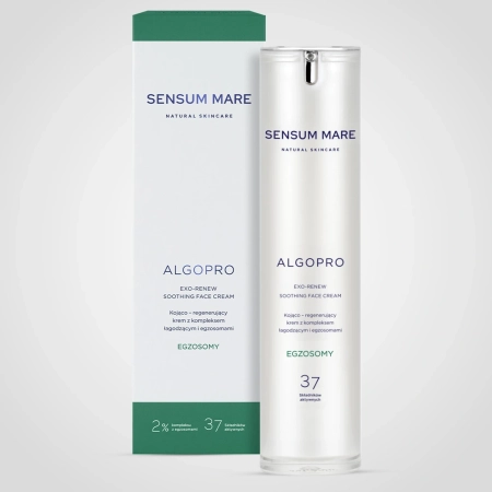 Sensum Mare - Zklidňující a regenerační krém s uklidňujícím komplexem a exosomy - 50 ml