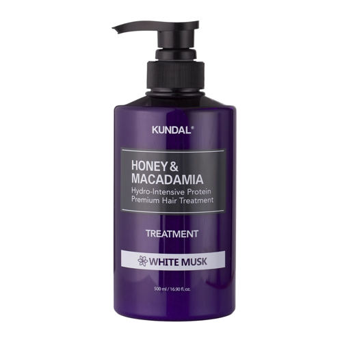 Kundal - Honey & Macadamia Nature Shampoo - Šampon na vlasy - White Musk- 500 ml