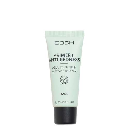 GOSH -  Primer+ Anti-Redness - Korekční báze pod make-up - 30 ml