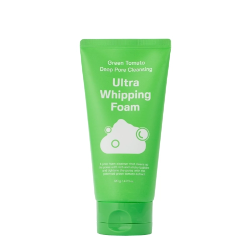 Sungboon Editor - Green Tomato Deep Pore Cleansing Ultra Whipping Foam - Čistící pěna na obličej - 120 g