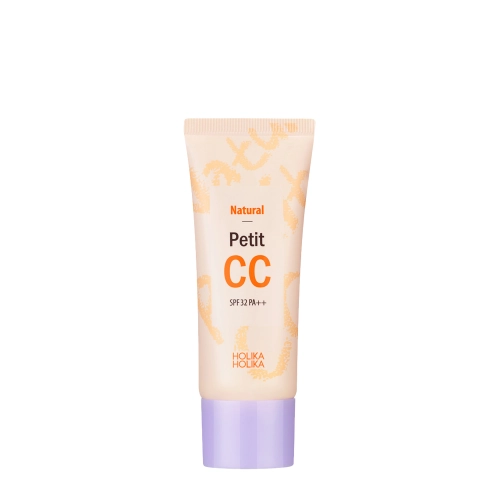 Holika Holika - Natural Petit CC - Lehký tónovací CC krém v teplém odstínu béžové - 30 ml