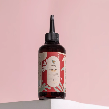HairTry - Babyhair Fever - Rozehřívací tonikum pro růst vlasů - 200 ml