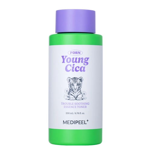 Medi-Peel - Young Cica PDRN Trouble Soothing Essence Toner - Zklidňující tonizační esence s centellou - 200 ml