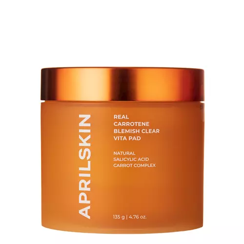 Aprilskin - Carrotene Clarifying Vita Pads - Čisticí tampony s karotenem - 135 g