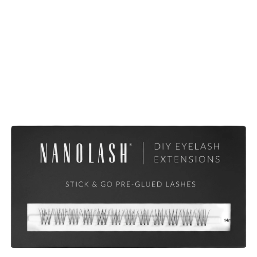 Nanolash - Stick & Go Pre-Glued Lashes - Trsy řas s lepidlem - Innocent - 1 balení