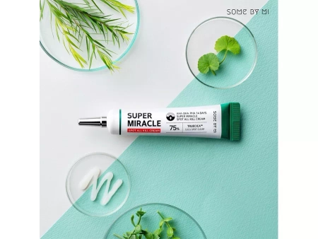 Some By Mi - AHA BHA PHA 14 Days Super Miracle Spot All Kill Cream - Krém k lokální léčbě akné - 30 ml