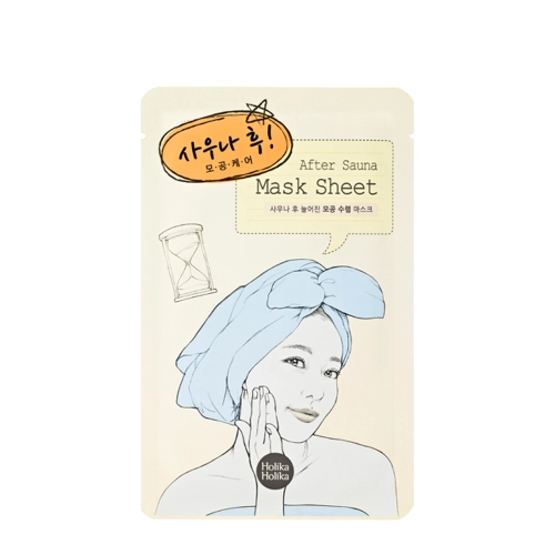 Holika Holika - After Mask Sheet - After Sauna - Intenzivní hydratační maska v plátýnku - 30 g