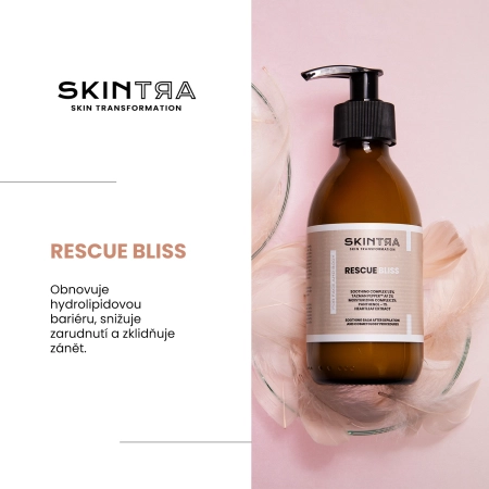 SkinTra - Rescue Bliss - Balzám po depilaci a kosmetických procedurách na obličej a tělo - 200 ml 