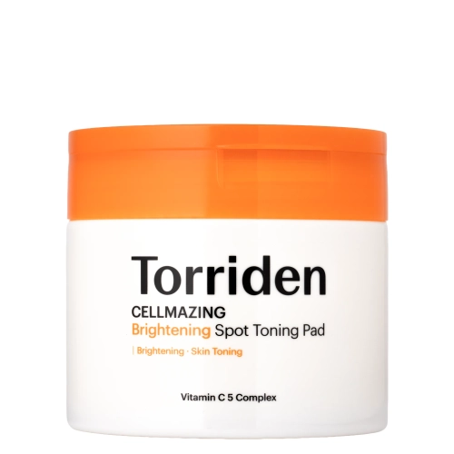 Torriden - Cellmazing Brightening Spot Toning Pad - Rozjasňující pleťové polštářky - 70 ks/175 ml